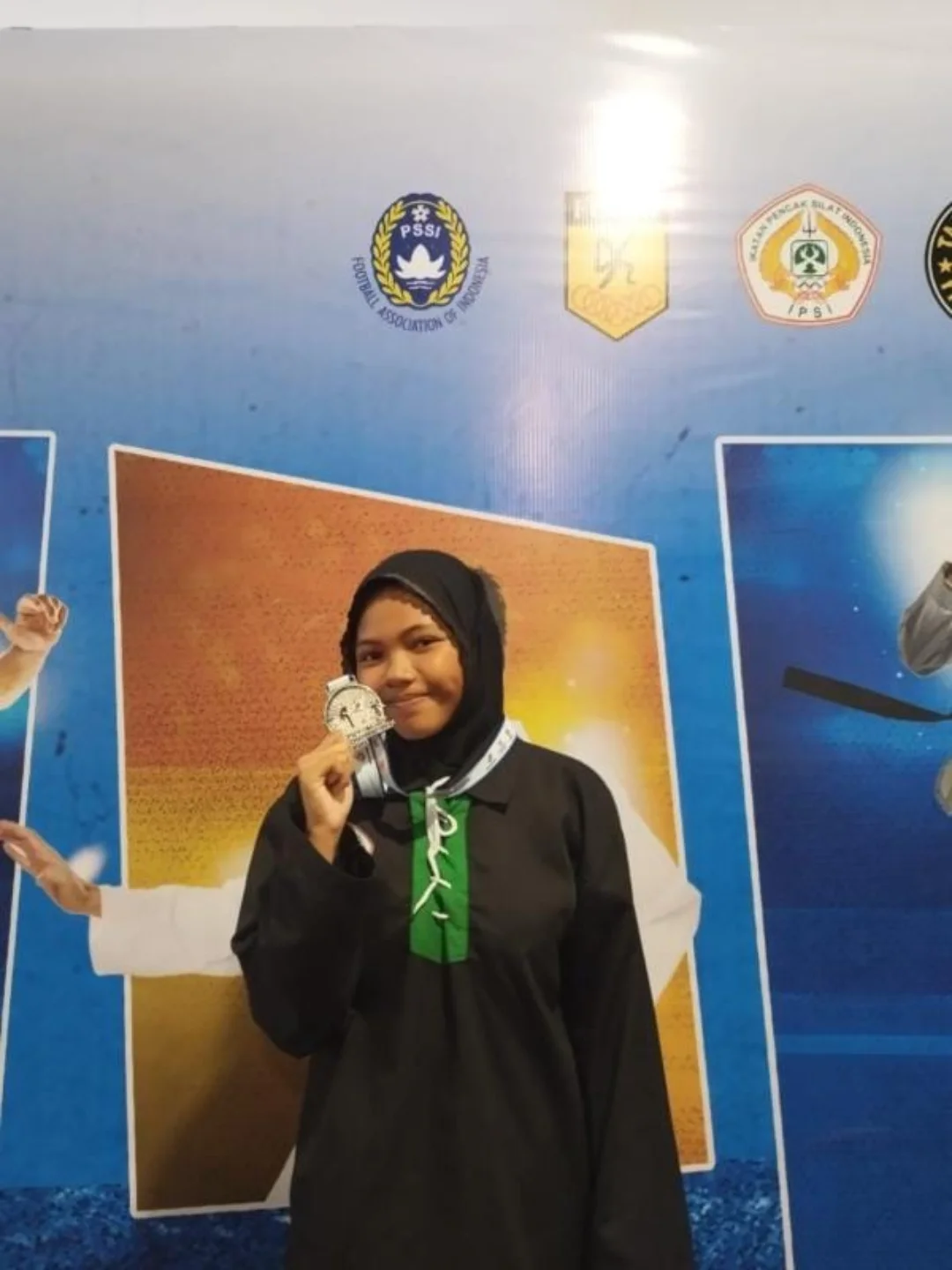 juara 2 kategori praremaja putri kelas F